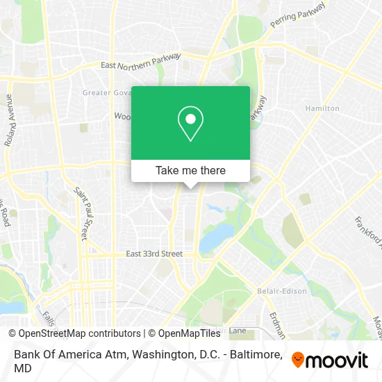 Bank Of America Atm map
