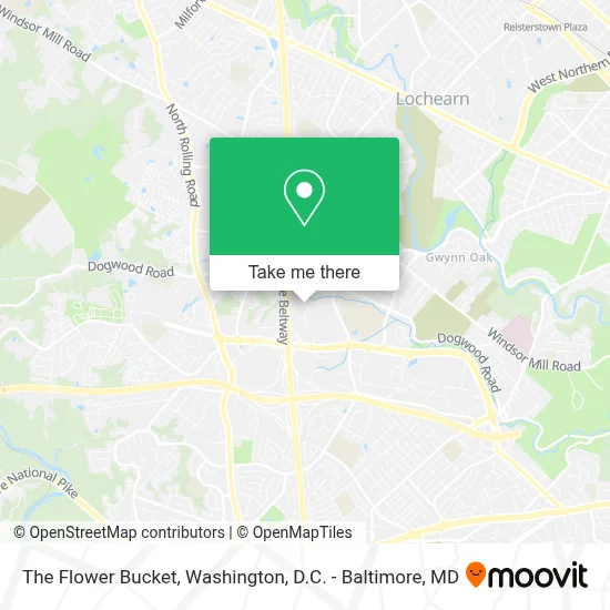 The Flower Bucket map