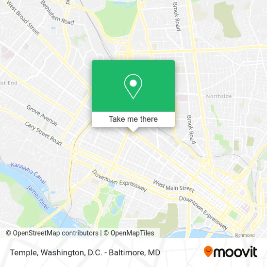 Temple map