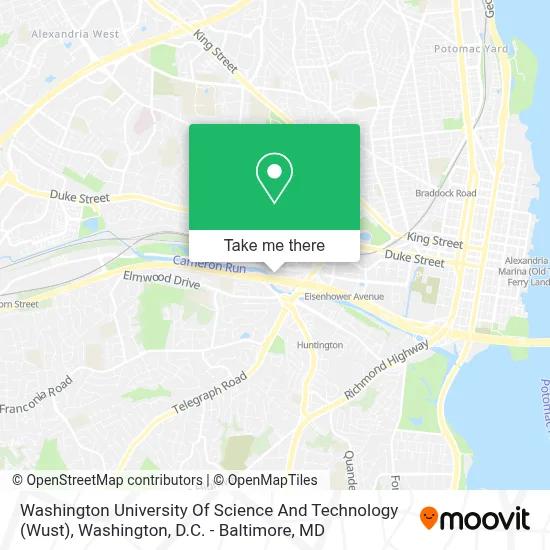 Washington University Of Science And Technology (Wust) map