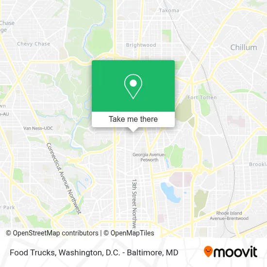 Food Trucks map