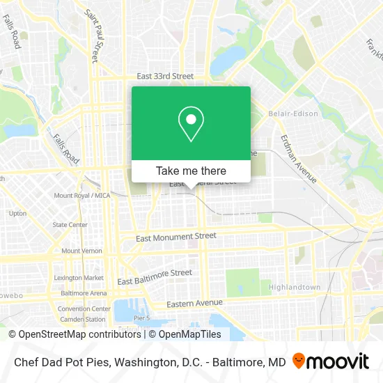 Chef Dad Pot Pies map