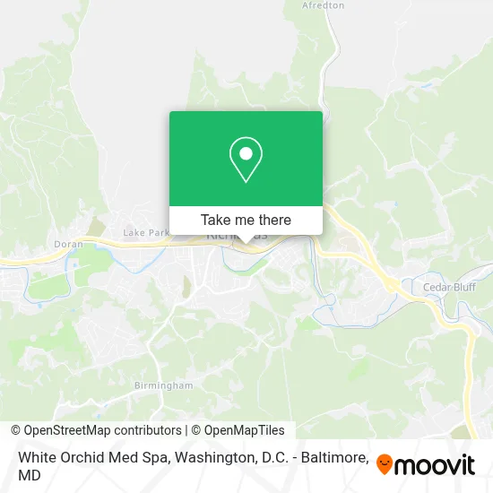 White Orchid Med Spa map