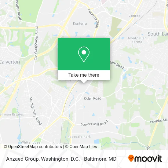 Anzaed Group map