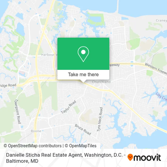 Danielle Sticha Real Estate Agent map