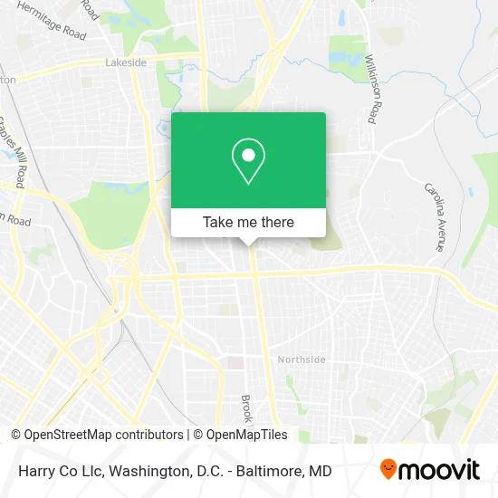 Harry Co Llc map