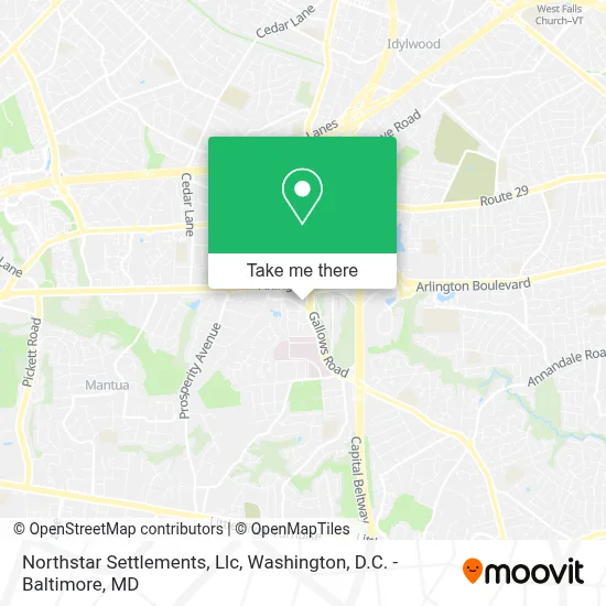 Northstar Settlements, Llc map