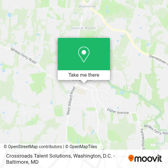 Crossroads Talent Solutions map