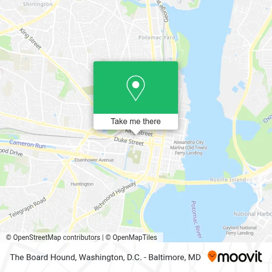 The Board Hound map