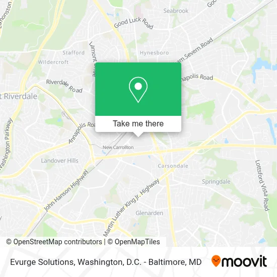 Evurge Solutions map