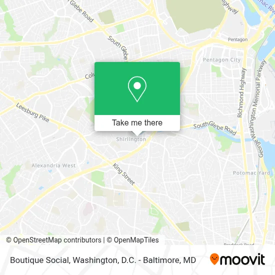 Boutique Social map