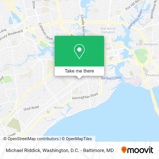Michael Riddick map