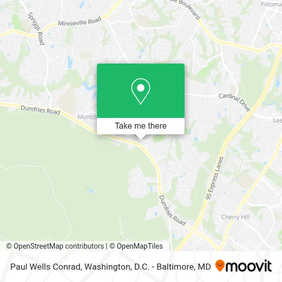 Paul Wells Conrad map