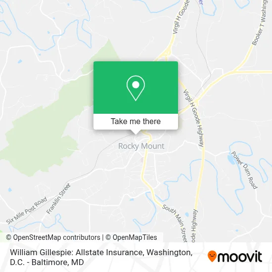 William Gillespie: Allstate Insurance map