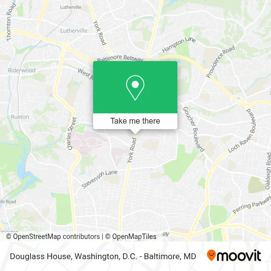 Douglass House map