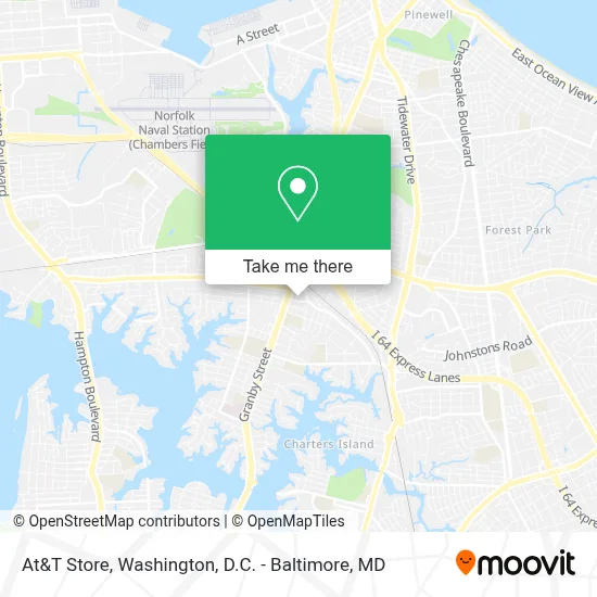 At&T Store map