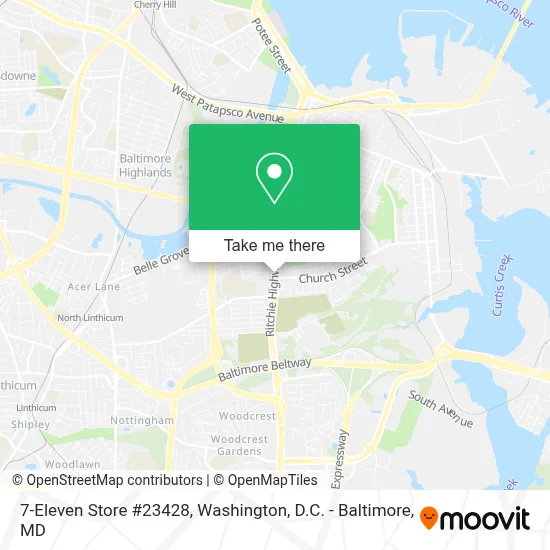 7-Eleven Store #23428 map