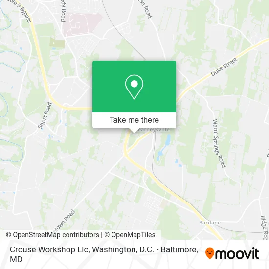 Crouse Workshop Llc map