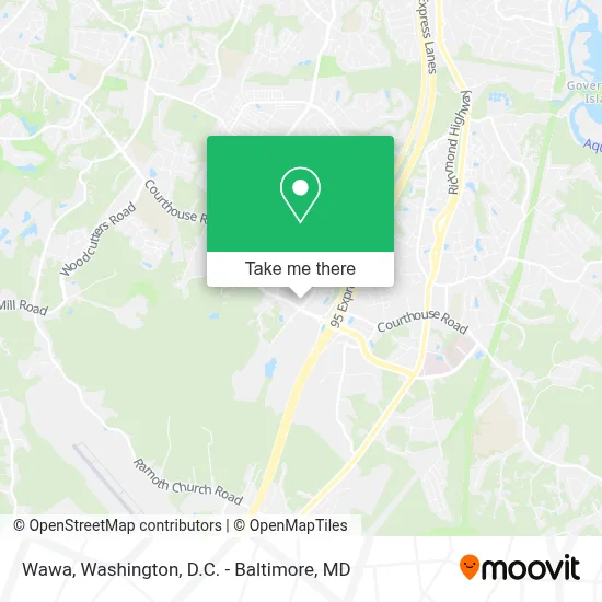 Wawa map