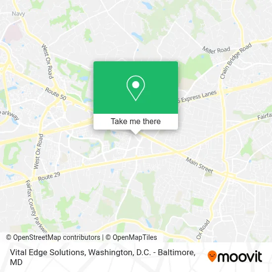 Vital Edge Solutions map