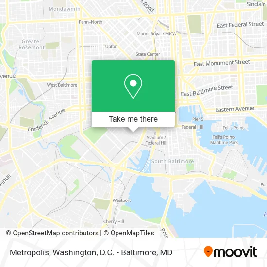 Metropolis map