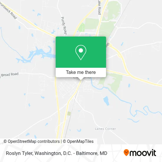 Roslyn Tyler map