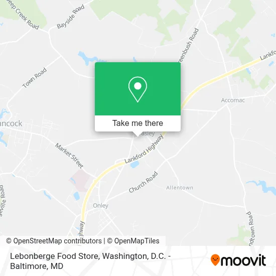 Lebonberge Food Store map