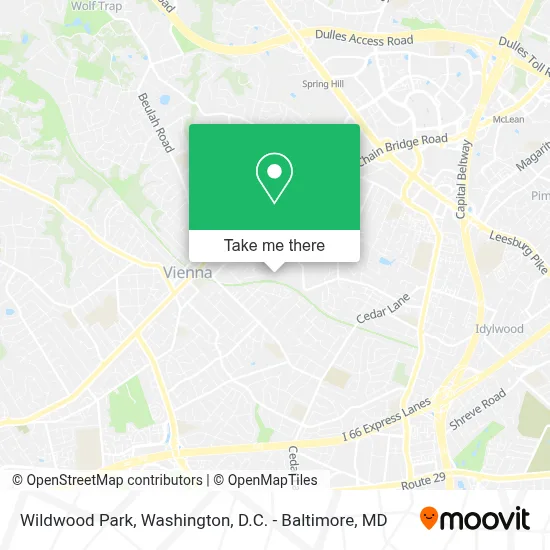 Wildwood Park map