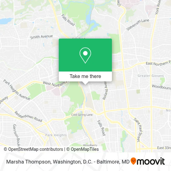 Marsha Thompson map
