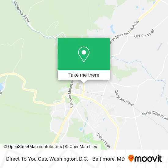 Direct To You Gas map