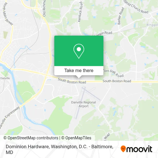 Dominion Hardware map