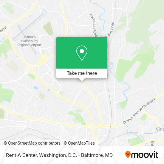 Rent-A-Center map