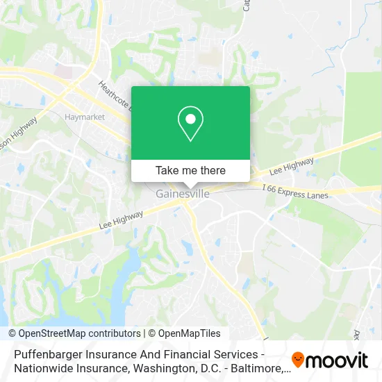 Puffenbarger Insurance And Financial Services - Nationwide Insurance map