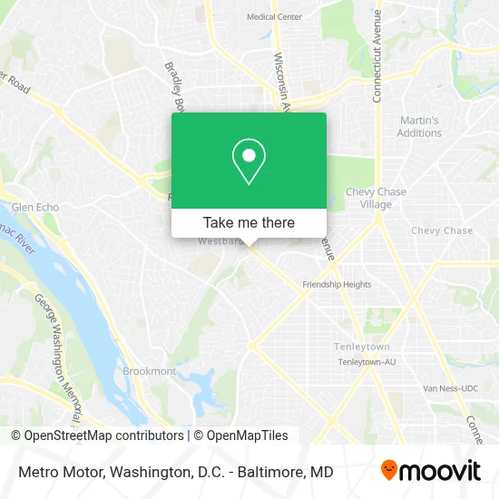 Metro Motor map
