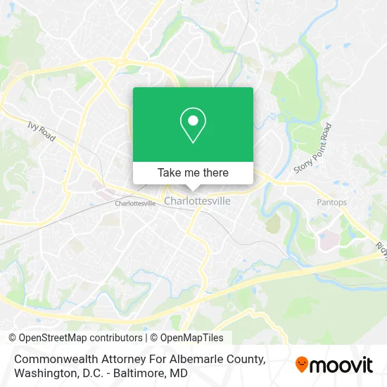 Commonwealth Attorney For Albemarle County map