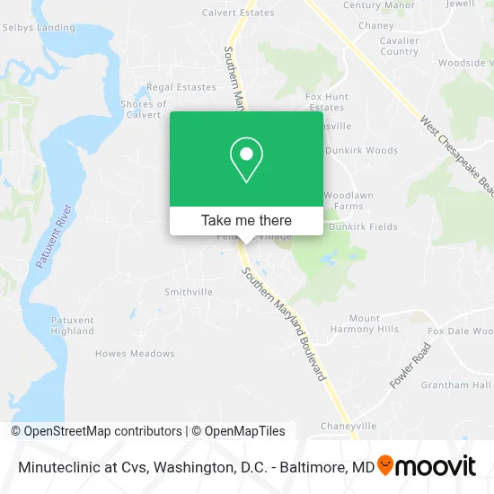 Minuteclinic at Cvs map