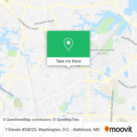 7-Eleven #24025 map