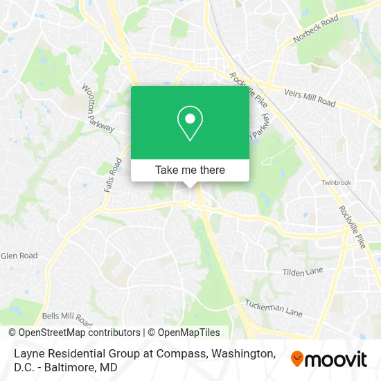 Layne Residential Group at Compass map