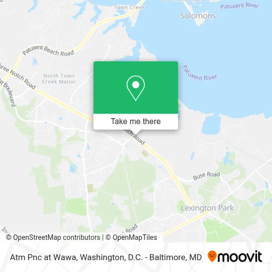 Atm Pnc at Wawa map