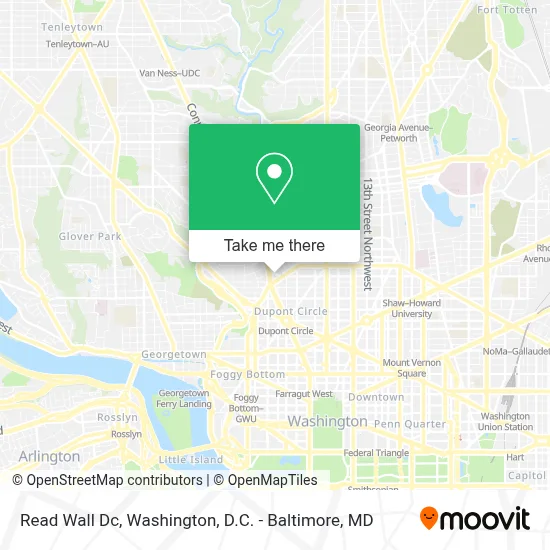 Read Wall Dc map