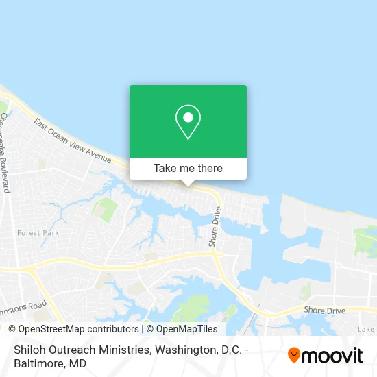 Shiloh Outreach Ministries map