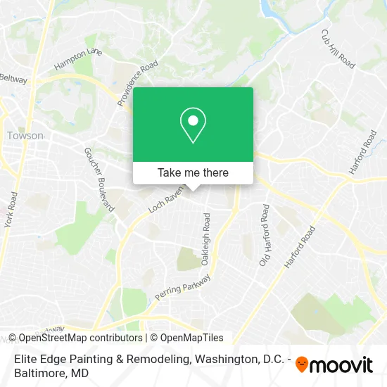 Elite Edge Painting & Remodeling map