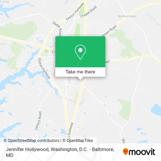Jennifer Hollywood map