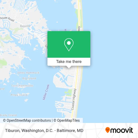 Tiburon map