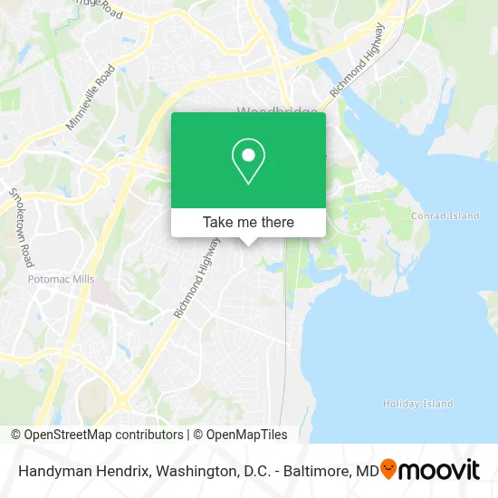 Handyman Hendrix map