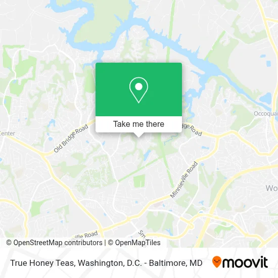 True Honey Teas map