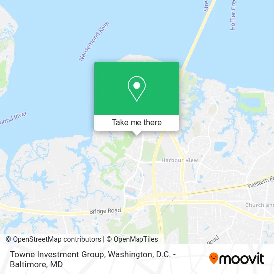 Towne Investment Group map