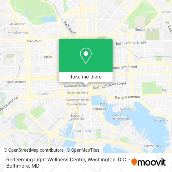 Redeeming Light Wellness Center map