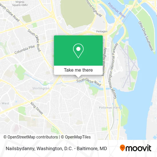 Nailsbydanny map