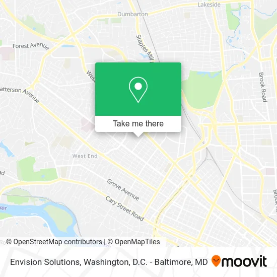 Envision Solutions map
